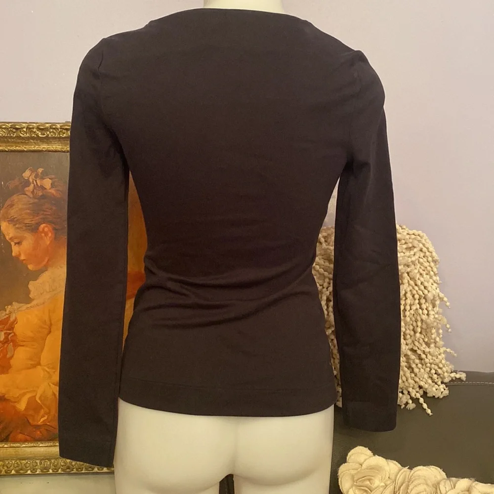 Kate Spade Saturday asymmetrical top XS - Picture 3 of 5